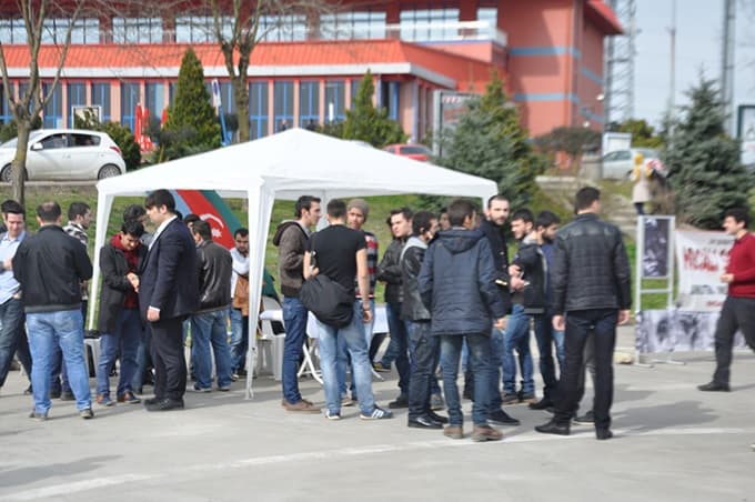 SAÜ'de Hocalı Katliamı Resim Sergisi