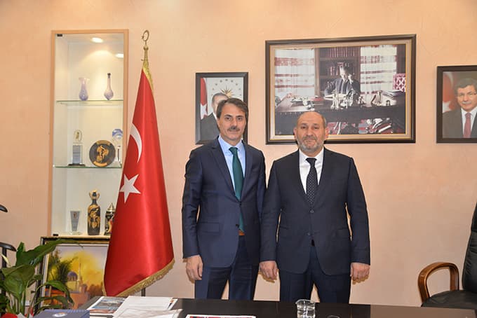 Başkan Alemdar'dan Püsküllü'ye ziyaret