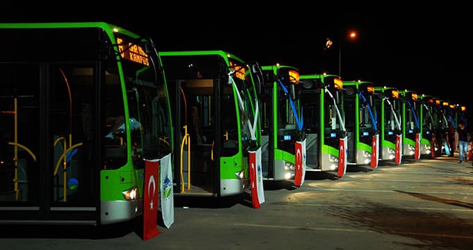 Ulaşım filosuna 10 yeni araç