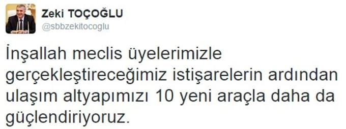 Ulaşım filosuna 10 yeni araç