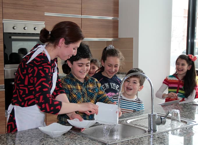 Minik aşçılar SGM'de yetişiyor