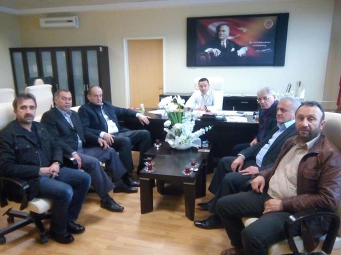 Akyazı STK'larından başhekime destek ziyareti