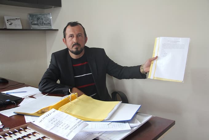 Minibüsçülerden birleşime tam destek