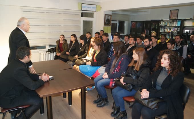 Orhan Ünver, ilk ziyaretini Ülkü Ocaklarına yaptı