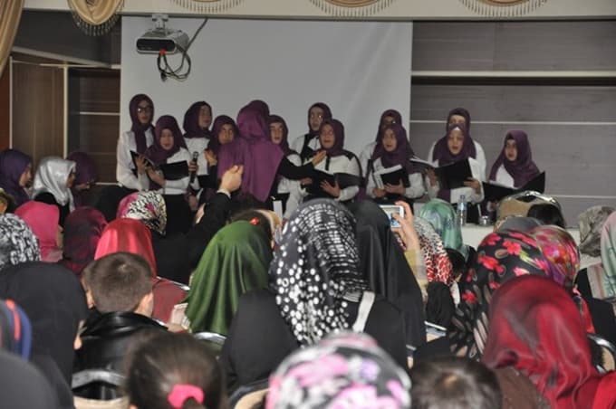 Akyazı'da Kuran-ı Kerim okuma yarışması düzenlendi