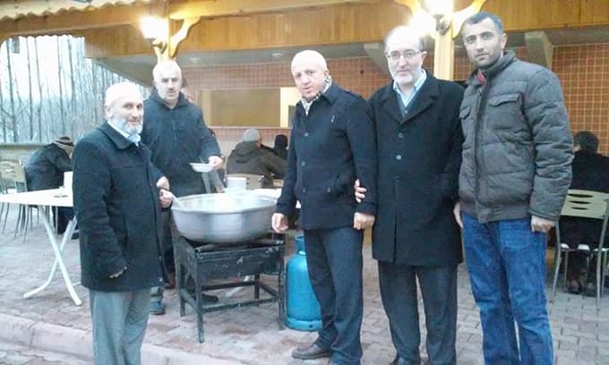 Sabah namazında çorba ikramı yoğun ilgi gördü