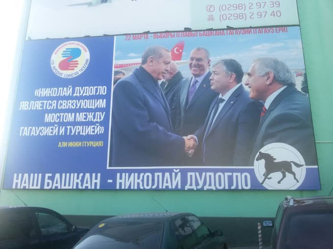 Gagavuzya'nın her yerinde fotoğrafları var