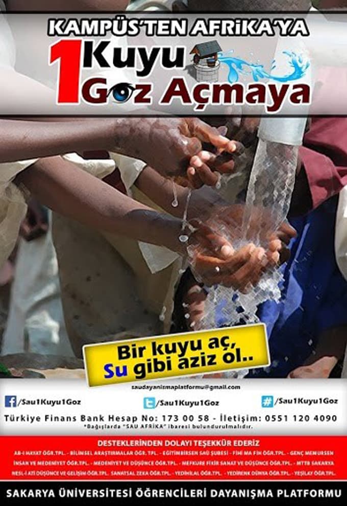 Kampüs'ten Afrika'ya kampanya başlatıldı