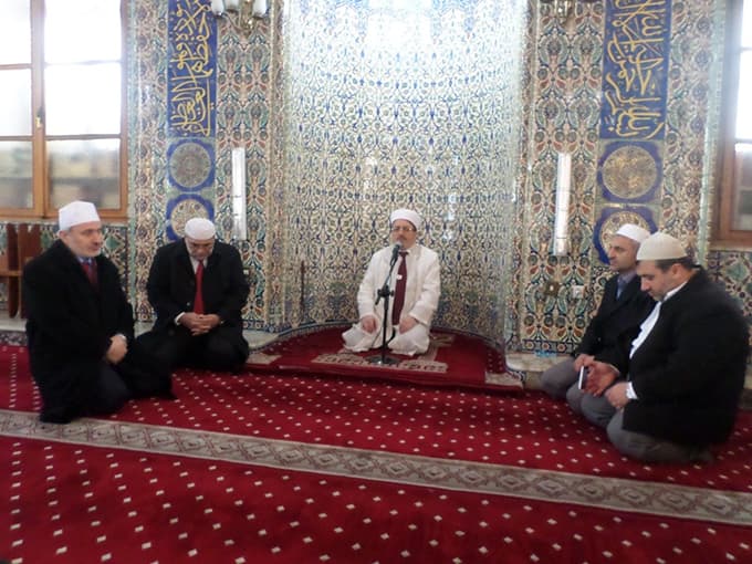 Orhan Camii'nde şehitler için mevlid okundu
