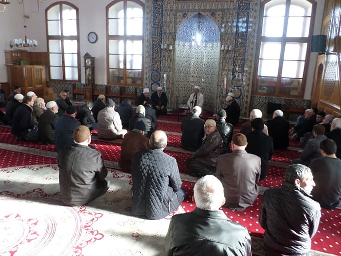 Orhan Camii'nde şehitler için mevlid okundu