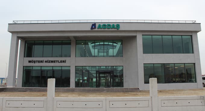 AGDAŞ hizmet binasını yeniledi 