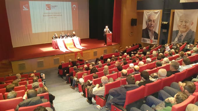 Saadet Partisi Mart ayı ilçe divan toplantısı gerçekleştirildi