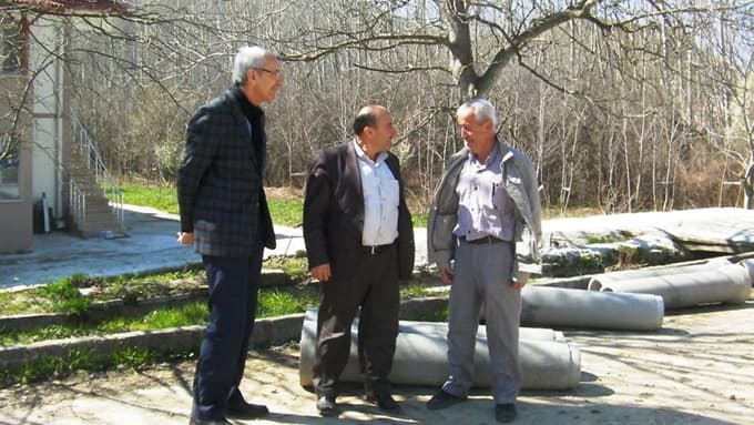 Özkaraman çalışmaları yerinde inceledi