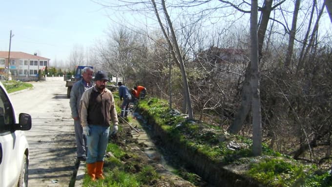 Özkaraman çalışmaları yerinde inceledi