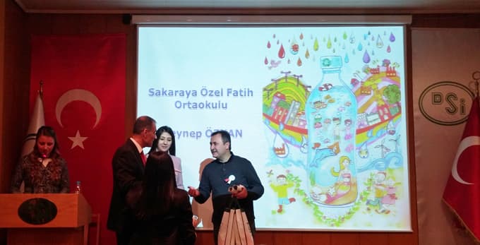 Resim yarışmasında bölge ikincisi seçildi
