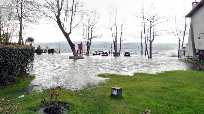 Sapanca Gölü bu kez afet oldu!