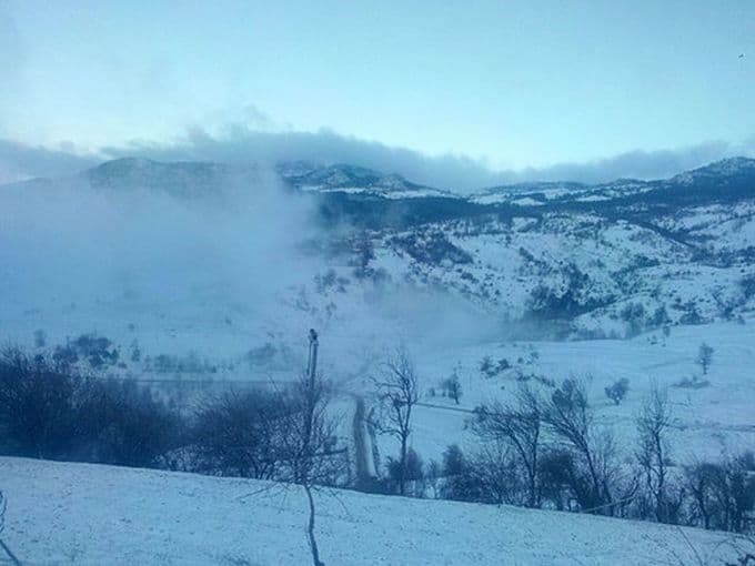 Nisan ayında kar sürprizi
