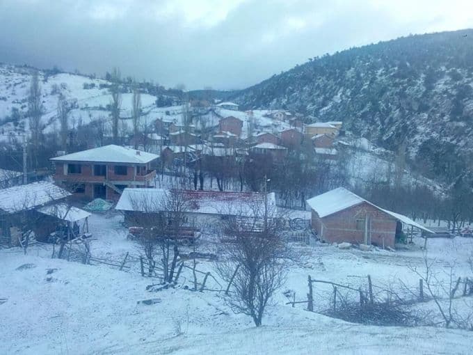 Nisan ayında kar sürprizi