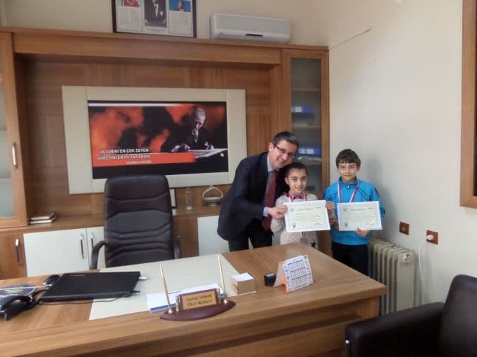 Bekir Sıtkı'nın minikleri jimnastikte coştu