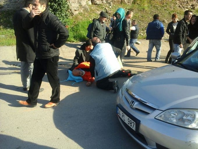 Karasu yolunda trafik kazası: 7 yaralı!