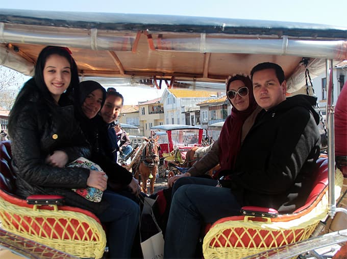 Büyükşehir personeli Adalar'ı gezdi