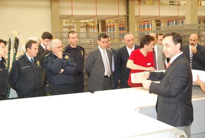 İl Emniyet Müdürü, Aydın Tekstil Grubu'nu Ziyaret Etti