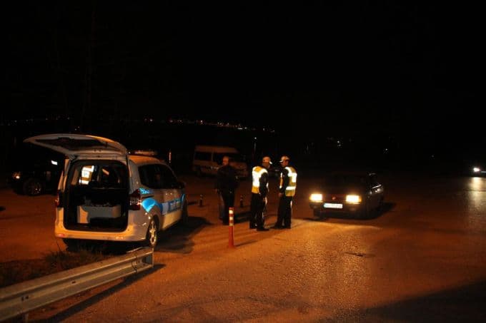 Sapanca polisinden sıkı denetim