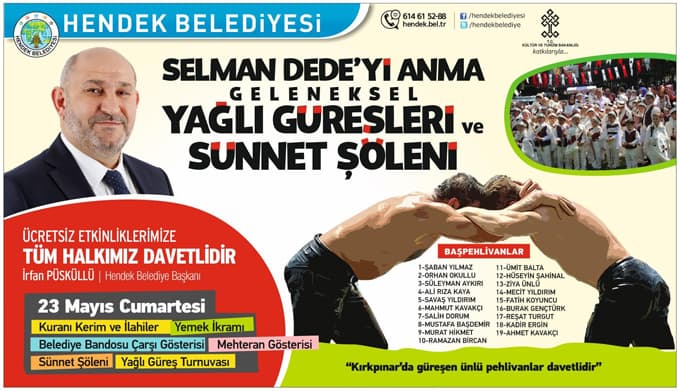 Selman Dede etkinlikleri 23 Mayıs'ta gerçekleşecek