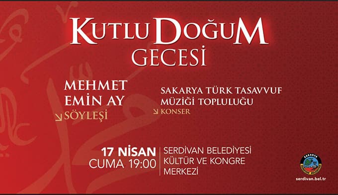 'Kutlu Doğum' konserine davet