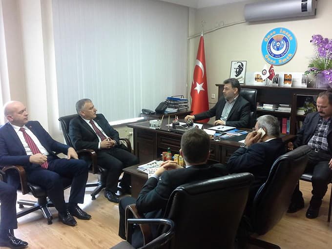 Milli ittifak Adayları Sendika ziyaretlerinde