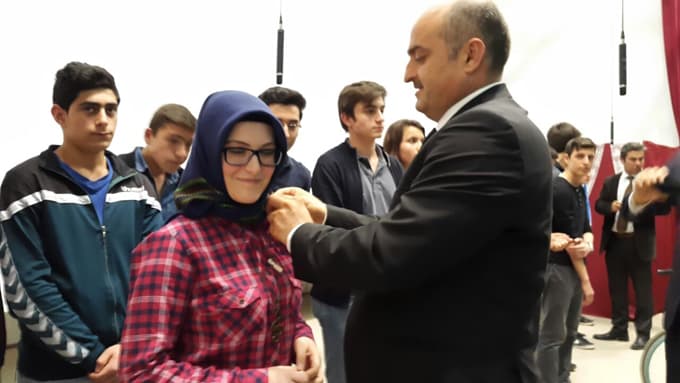 Arifiyeli öğrencilere ödül yağmuru