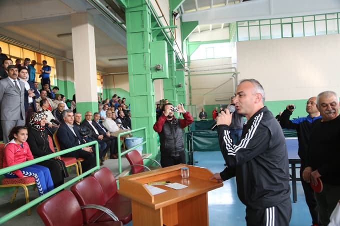 Uluslararası Masa Tenisi Turnuvası başladı