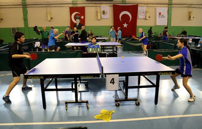 Uluslararası Masa Tenisi Turnuvası sona erdi