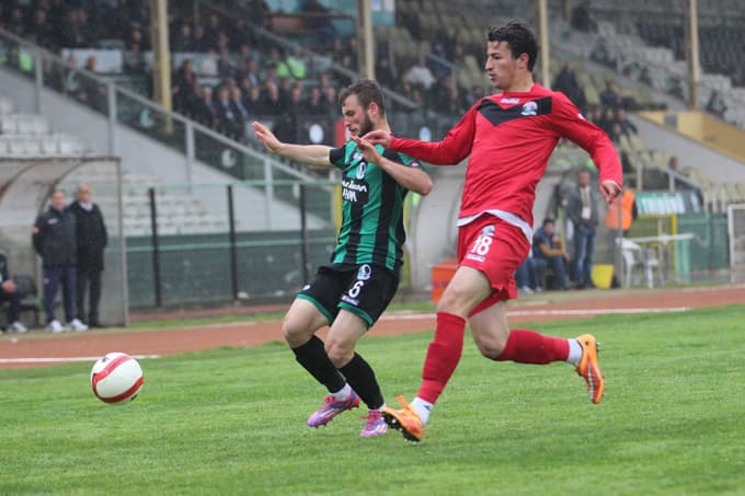 Sakaryaspor - Van BBSK maçı sonucu