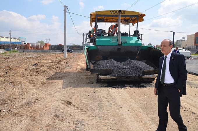 Trafik eğitim parkı çalışmalarında sona gelindi