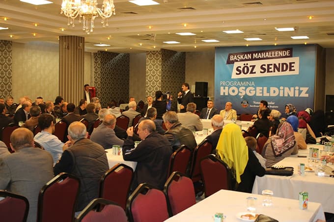 'Başkan mahallende, söz sende' programının 2.'si gerçekleşti