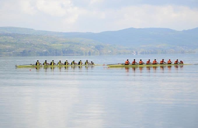 Sapanca'daki kürek şampiyonasında birinciler belli oldu