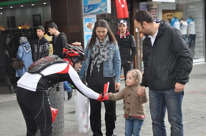TEMA Sakarya üyeleri doğa için pedal çevirdi