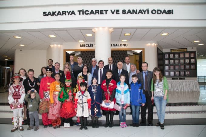 Dünya çocukları SATSO'daydı