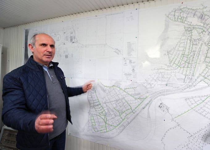 Şehrin güneyinde altyapı çalışmaları tamamlandı