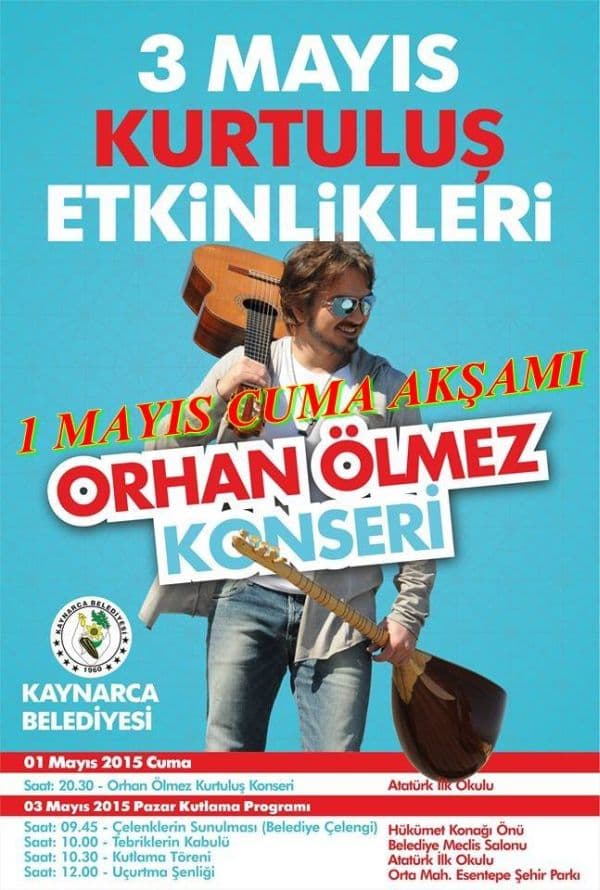 Orhan Ölmez, Sakarya'ya geliyor