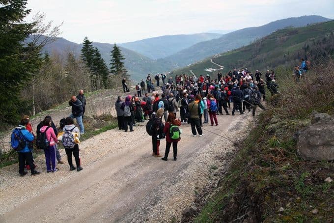 Doğaseverler Çiğdem Yaylası'nda buluştu