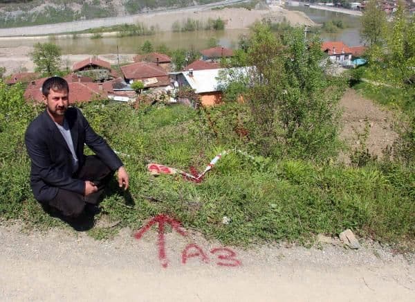 40 yıl önce heyelan nedeniyle nakledilen köye tebligat şoku