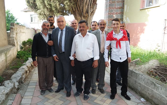 Orhan Ünver asker mevlidine katıldı