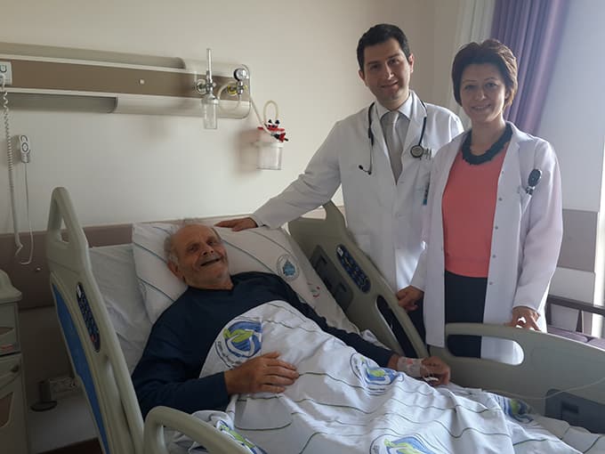 Sakarya'da ilk defa yapılan uygulamayla felçten kurtuldu