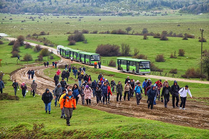 Doğaseverler bu hafta Yanık Yaylası'ndaydı