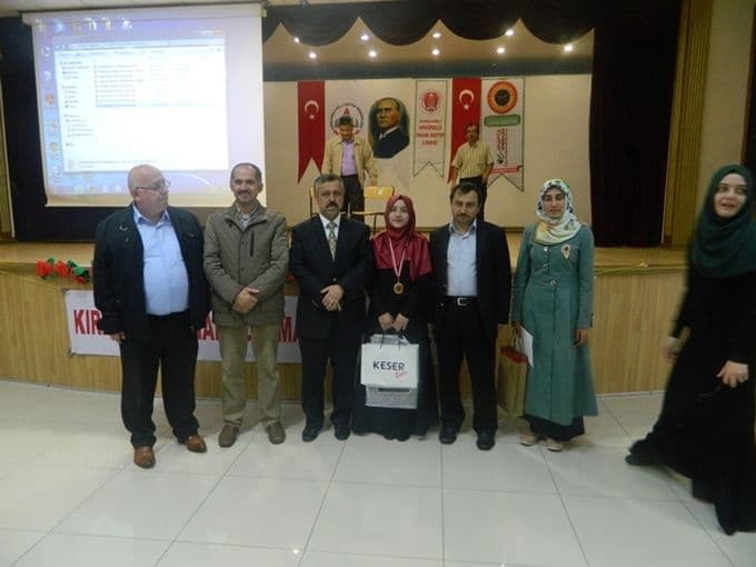 Sakaryalı öğrenci o yarışmada bölge birincisi oldu