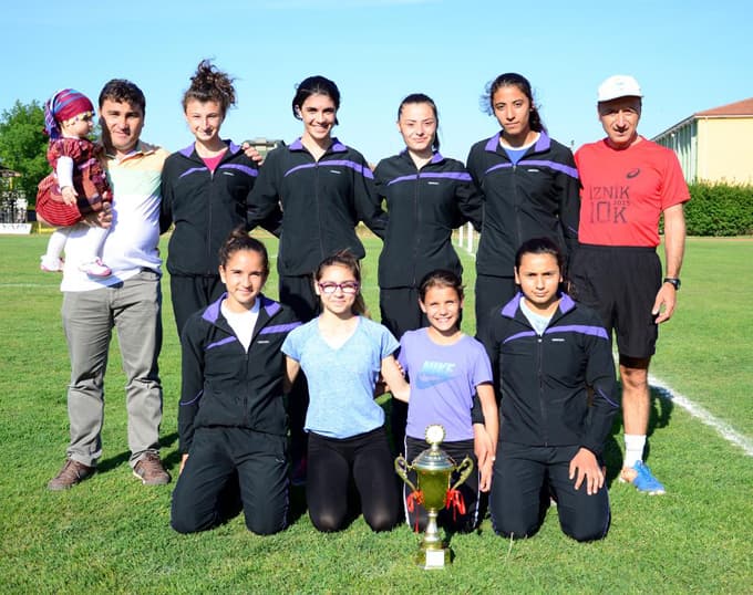 Türkiye Ortaokullar Arası Puanlı Atletizm Şampiyonası sonucu