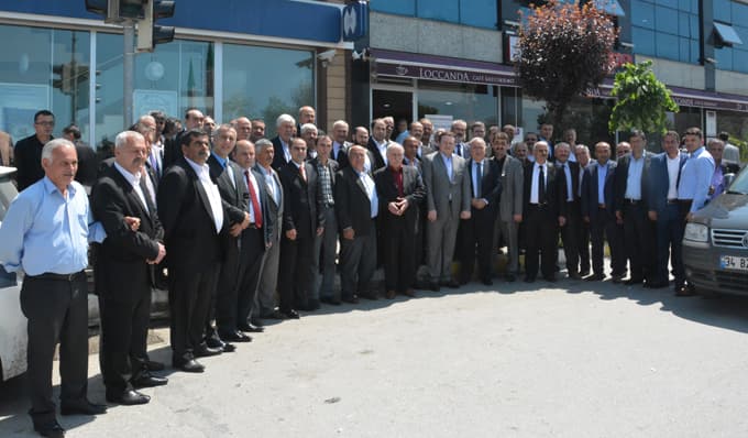 Hendekli muhtarlar MHP ile buluştu