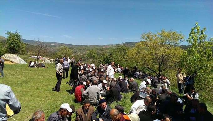 Taraklı Aksu Mahallesinde hayır pilavı yapıldı